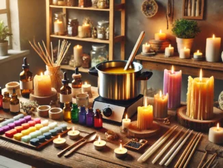 Elementos caseros para hacer velas