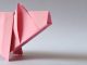 carta inflable de Origami