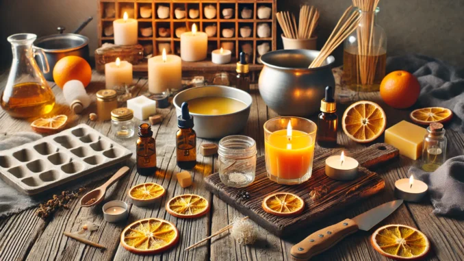 velas-aromaticas Cómo hacer velas aromáticas de naranja